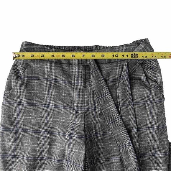Joe Benbasset Pull On Plaid Pants  Women’s Small Elastic waist with Tie front - Picture 5 of 9